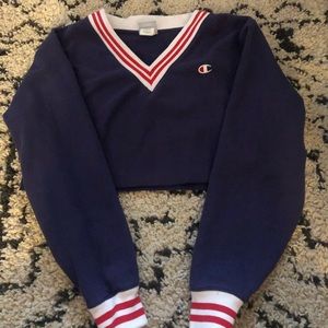Cropped Champion Hoodie Worn Once